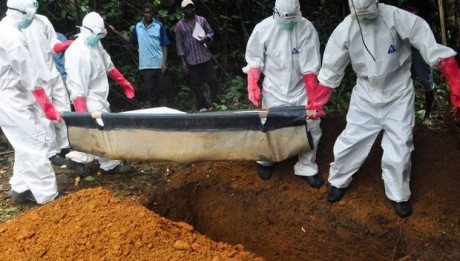 The new national cemetery for Ebola victims is now open in Liberia