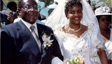 For Staring At His Wife's Butt Watch What President Mugabe Did To Aide