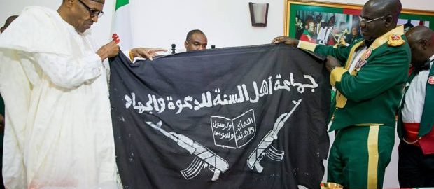 fake Boko Haram flag