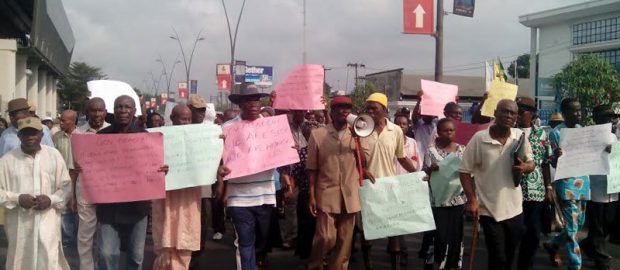 Edo Pensioners Protest 42 Months Pension Arrears