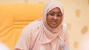 Aisha Buhari, the wife of President Muhammadu Buhari has said she should henceforth be addressed as the first lady.