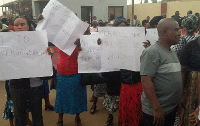 Rivers Teachers Protest Non-payment Of 5 Years